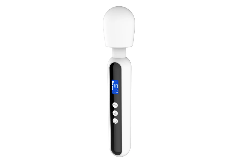 Wand Vibrator AV Massage Adult Product LED Liquid Crystal Display